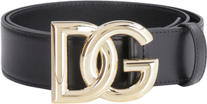 DG buckle leather belt-1